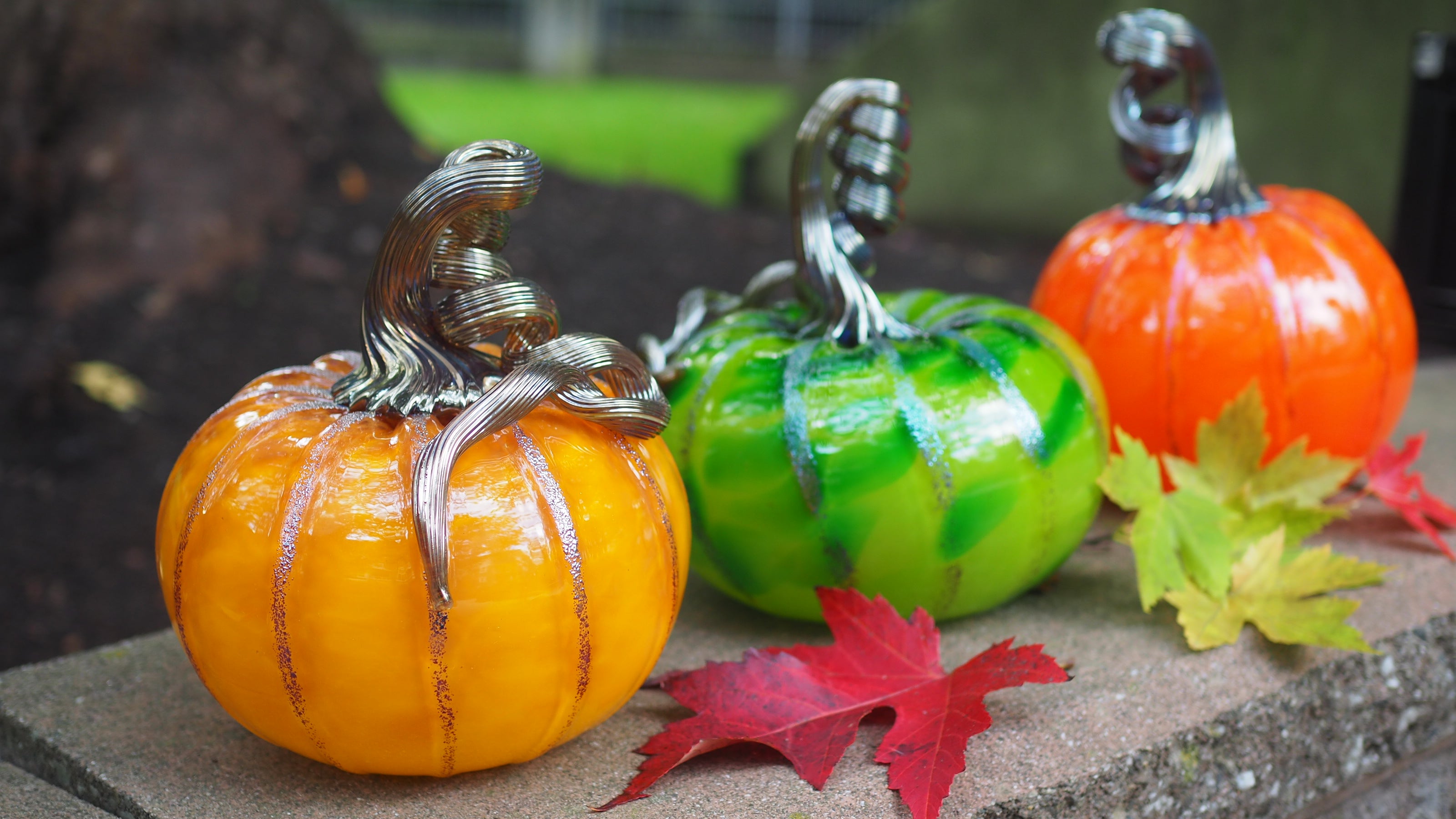 Pumpkin Patch: Craft Your Own Glass Pumpkin