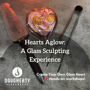 Hearts Aglow: A Glass Sculpting Experience